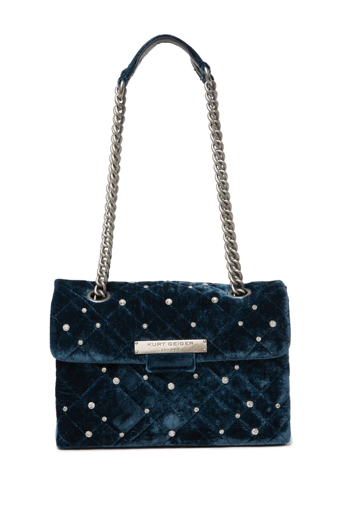kurt geiger velvet bag