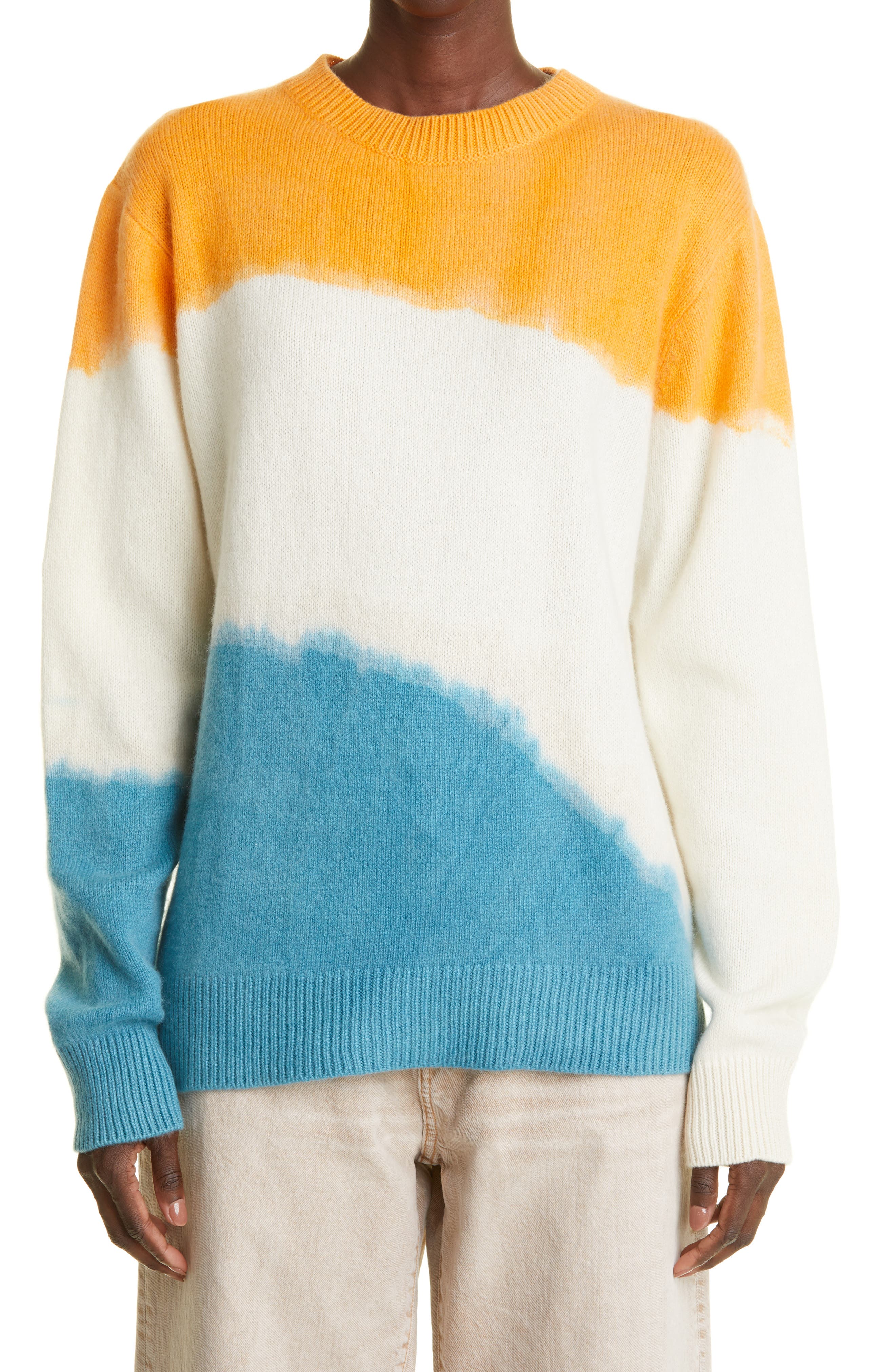 The Elder Statesman Blot Colorblock 