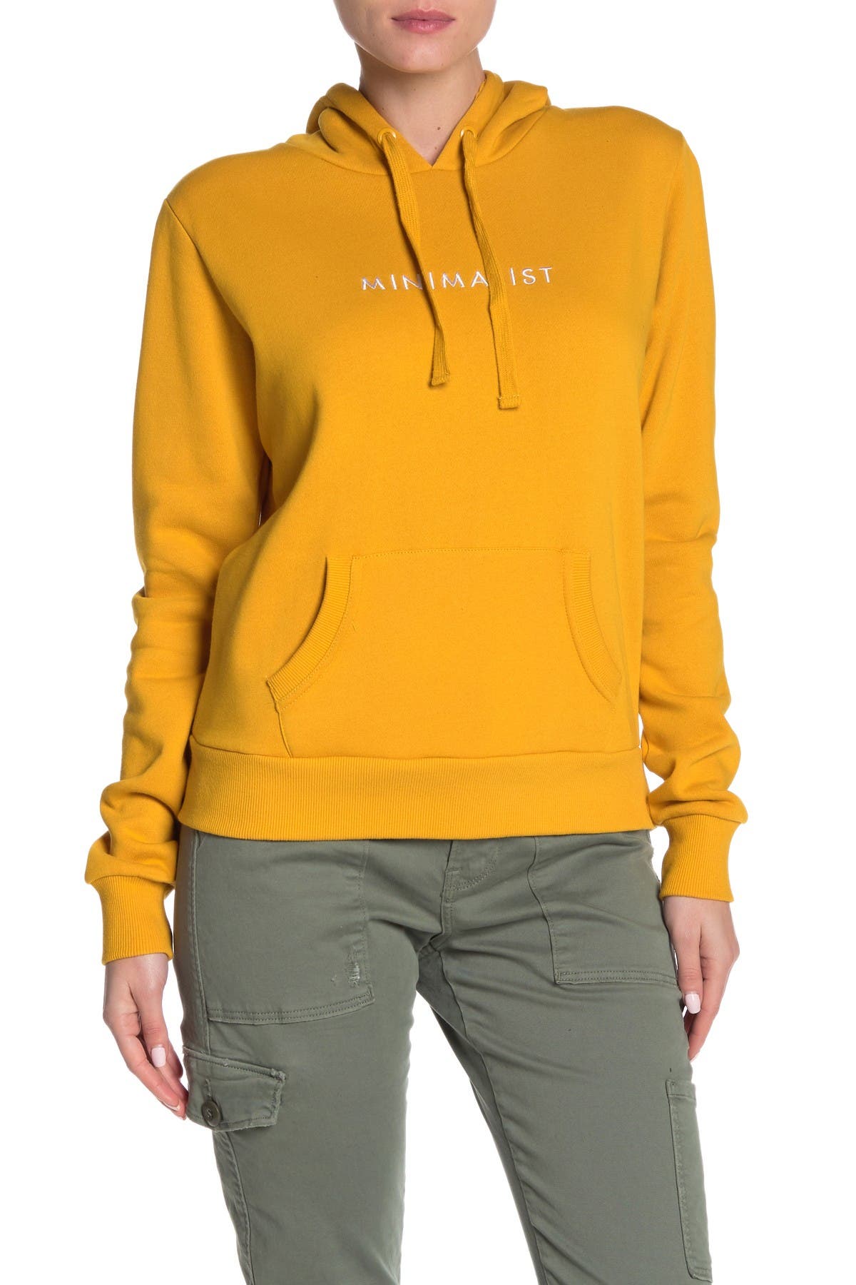 cotton on yellow hoodie