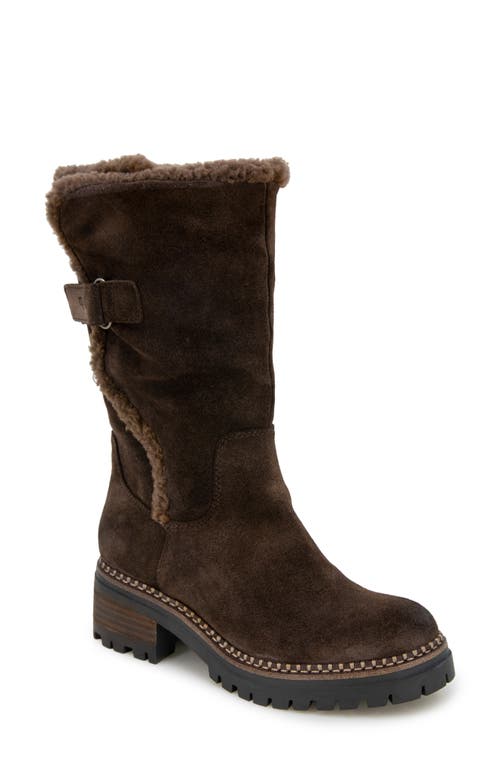 GENTLE SOULS BY KENNETH COLE GENTLE SOULS BRADFORD FAUX SHEARLING TRIM BOOT 