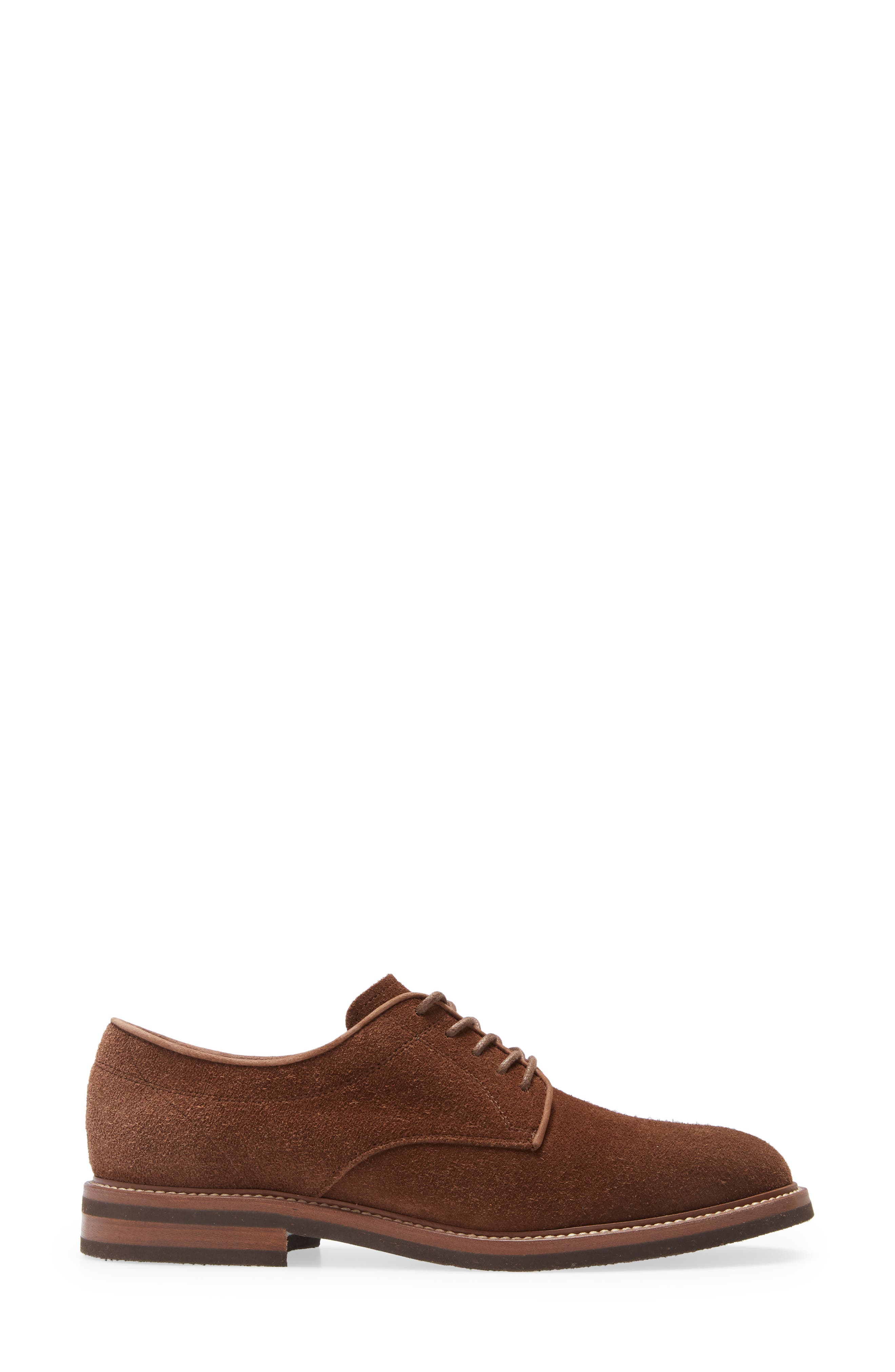 suede derby brogues