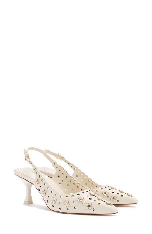 Larroudé Jasmine Slingback Pump Ivory at Nordstrom,