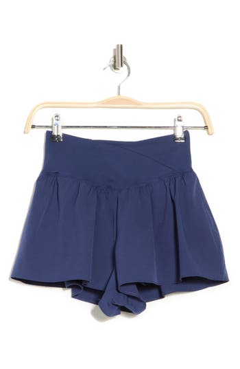 90 Degree By Reflex Lightstreme Crossfire Shorts In Naval Academy