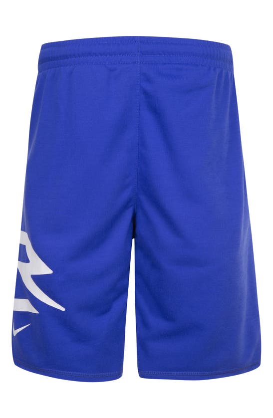 Shop 3 Brand Kids' Dri-fit All Season Shorts In Rw Blue