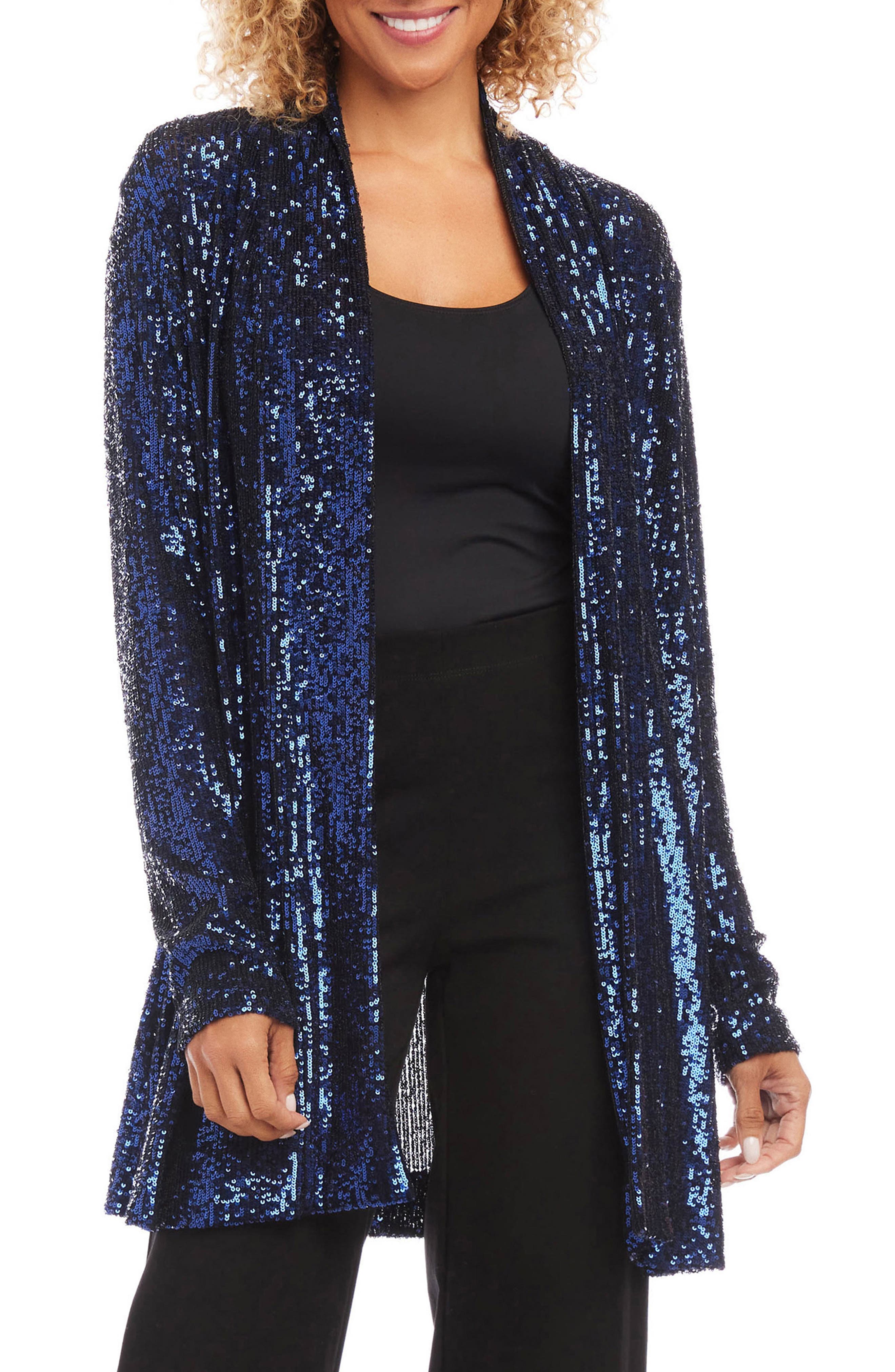 Karen Kane Sequin Duster