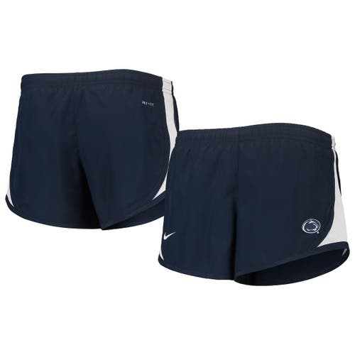 Girls Youth Nike Navy Penn State Nittany Lions Tempo Performance Shorts