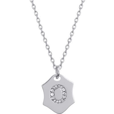 Stella + Ruby Nom De Plume Initial Pendant Necklace