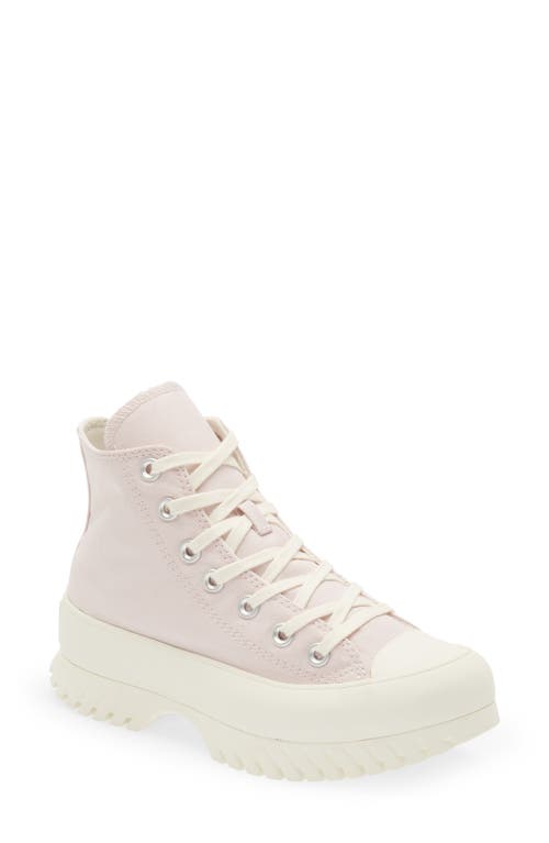 Converse Chuck Taylor® All Star® Lugged 2.0 Hi Sneaker in Barely Rose/Black/Egret