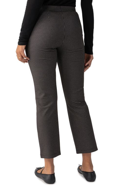 Shop Sanctuary Carnaby Kick Check Crop Pants In Shadow Check