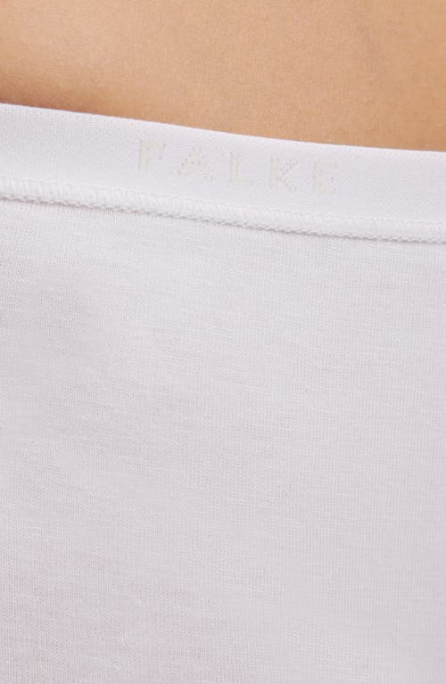 Falke Daily Comfort 2-pack Stretch Cotton Hipster Briefs In White