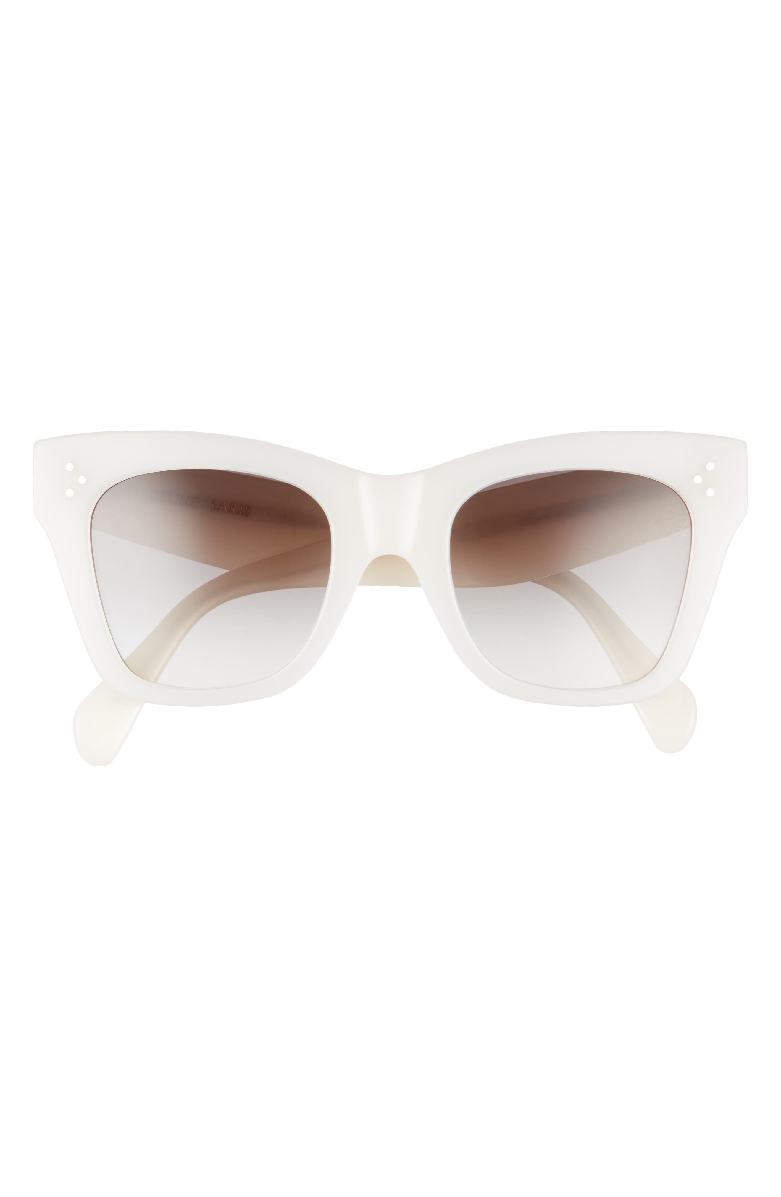 celine 50mm square sunglasses