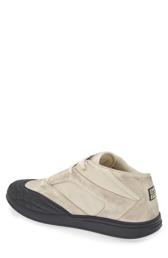 Shop Givenchy Show Line Mid Top Skate Sneaker In White