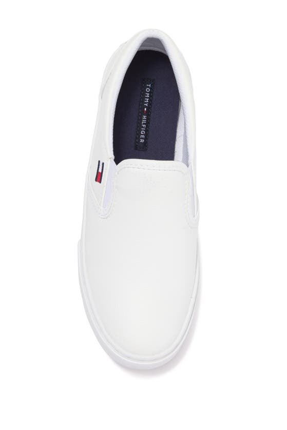 Shop Tommy Hilfiger Lezari Slip-on Sneaker In Whmll