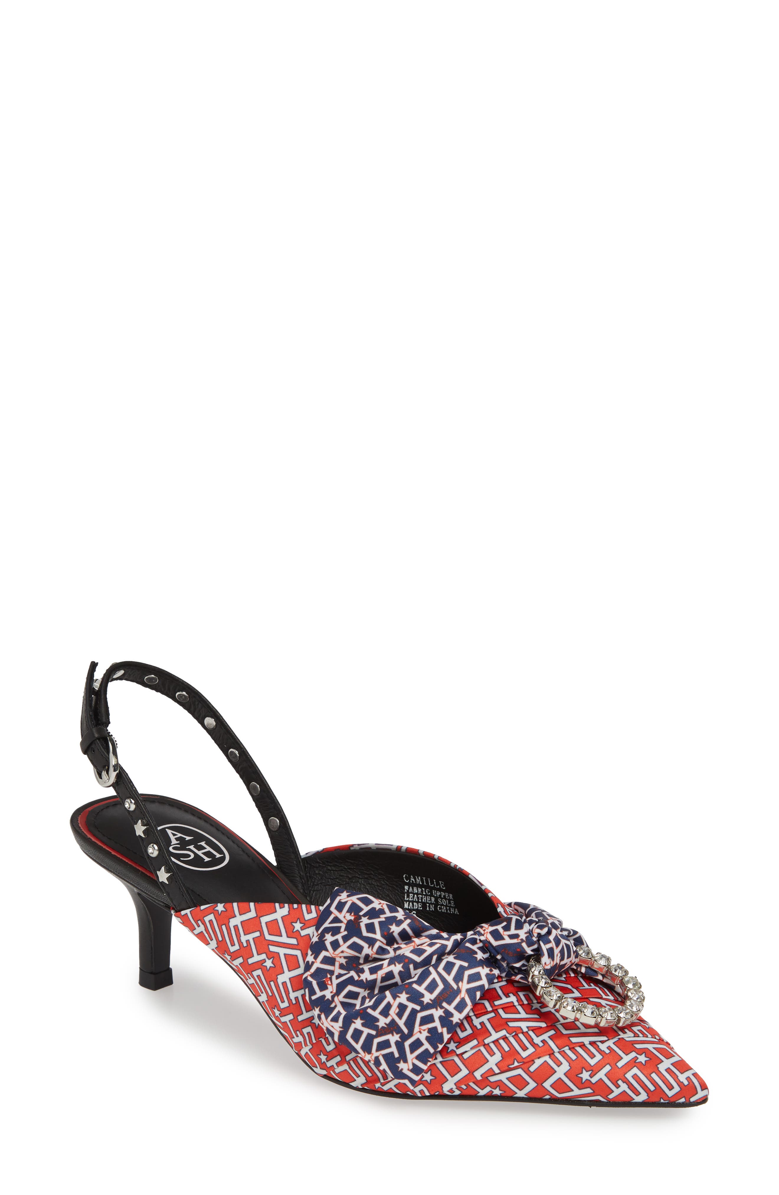 Ash Camille Slingback Pump, Red