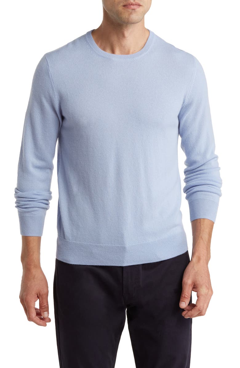 Amicale Rib Trim Cashmere Sweater