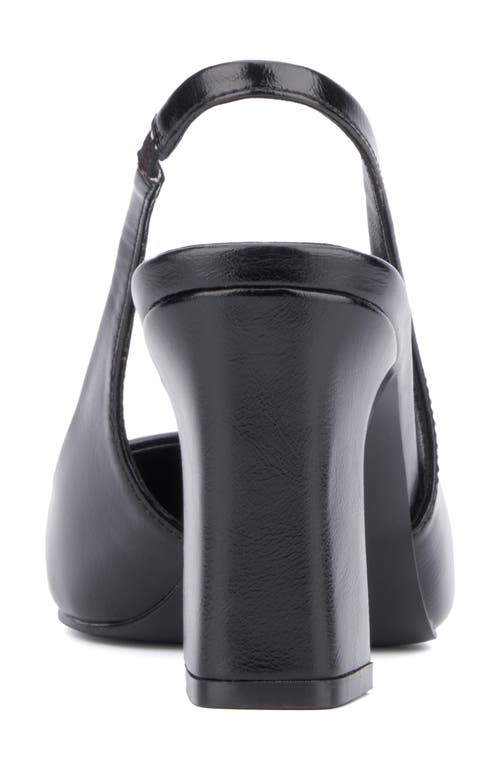 Shop New York And Company Theresa Slingback Pump In Black