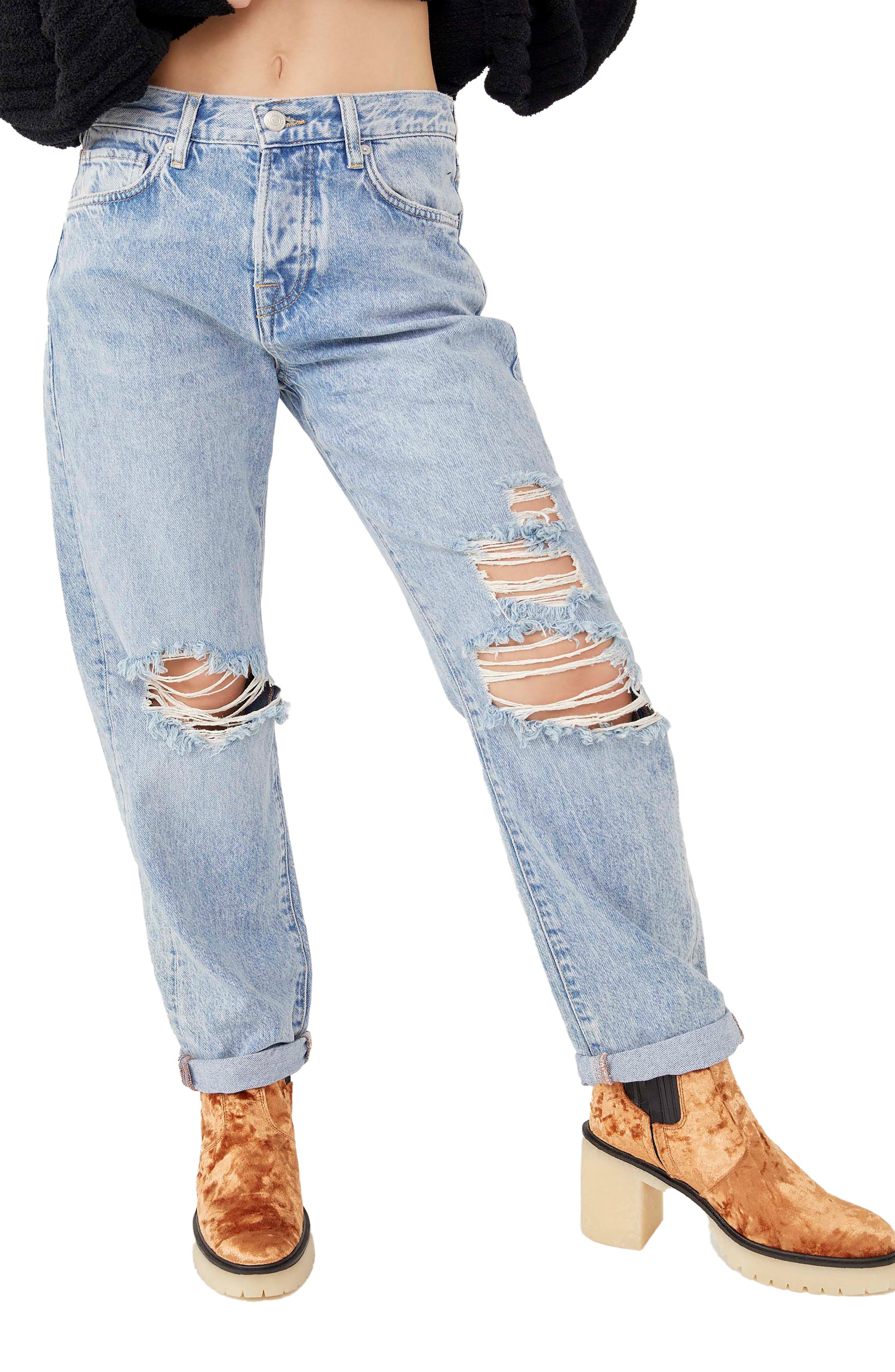 Bren High Waist Boyfriend Jeans 