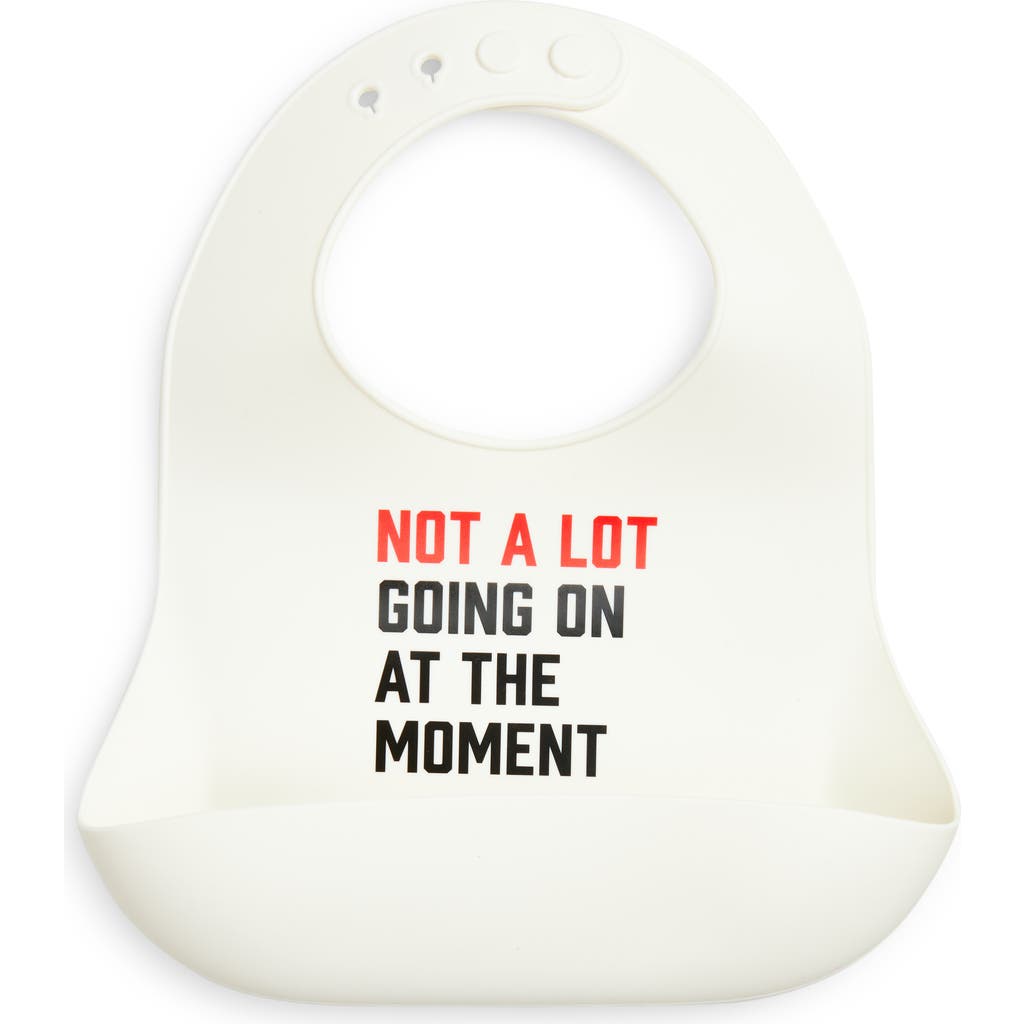 Bella Tunno Not A Lot Wonder Bib In Cream