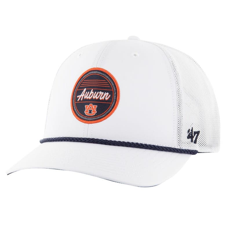 Shop 47 ' White Auburn Tigers Fairway Trucker Adjustable Hat