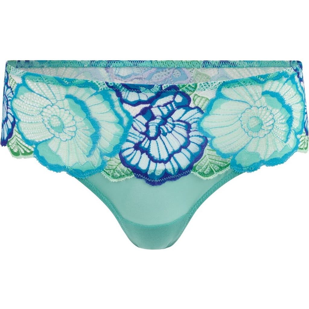 Shop Adore Me Colete Cheeky Panties In Floral Blue