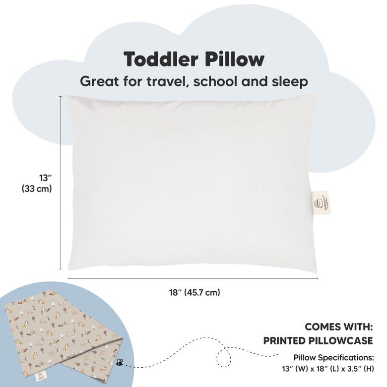 Shop Keababies Toddler Pillow With Pillowcase In Play Park