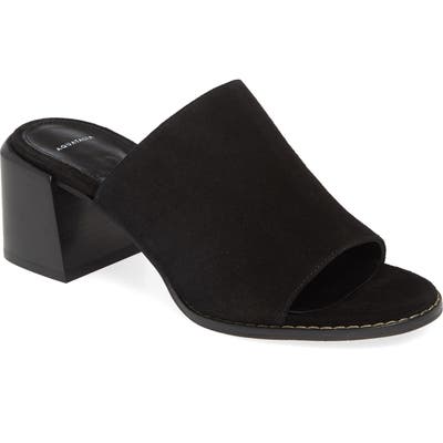 Aquatalia Jayne Slide Sandal, Black