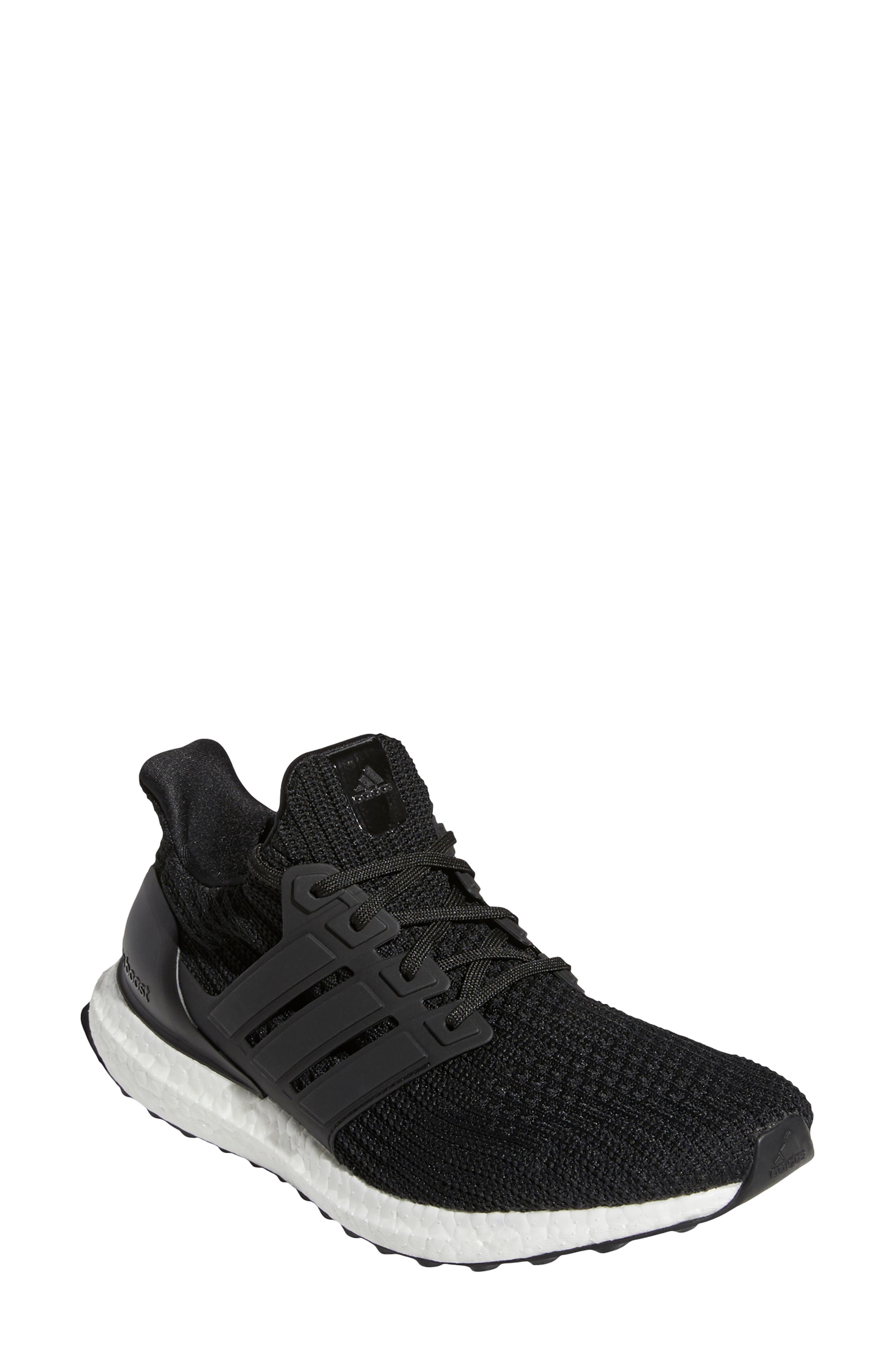 mens black adidas running shoes