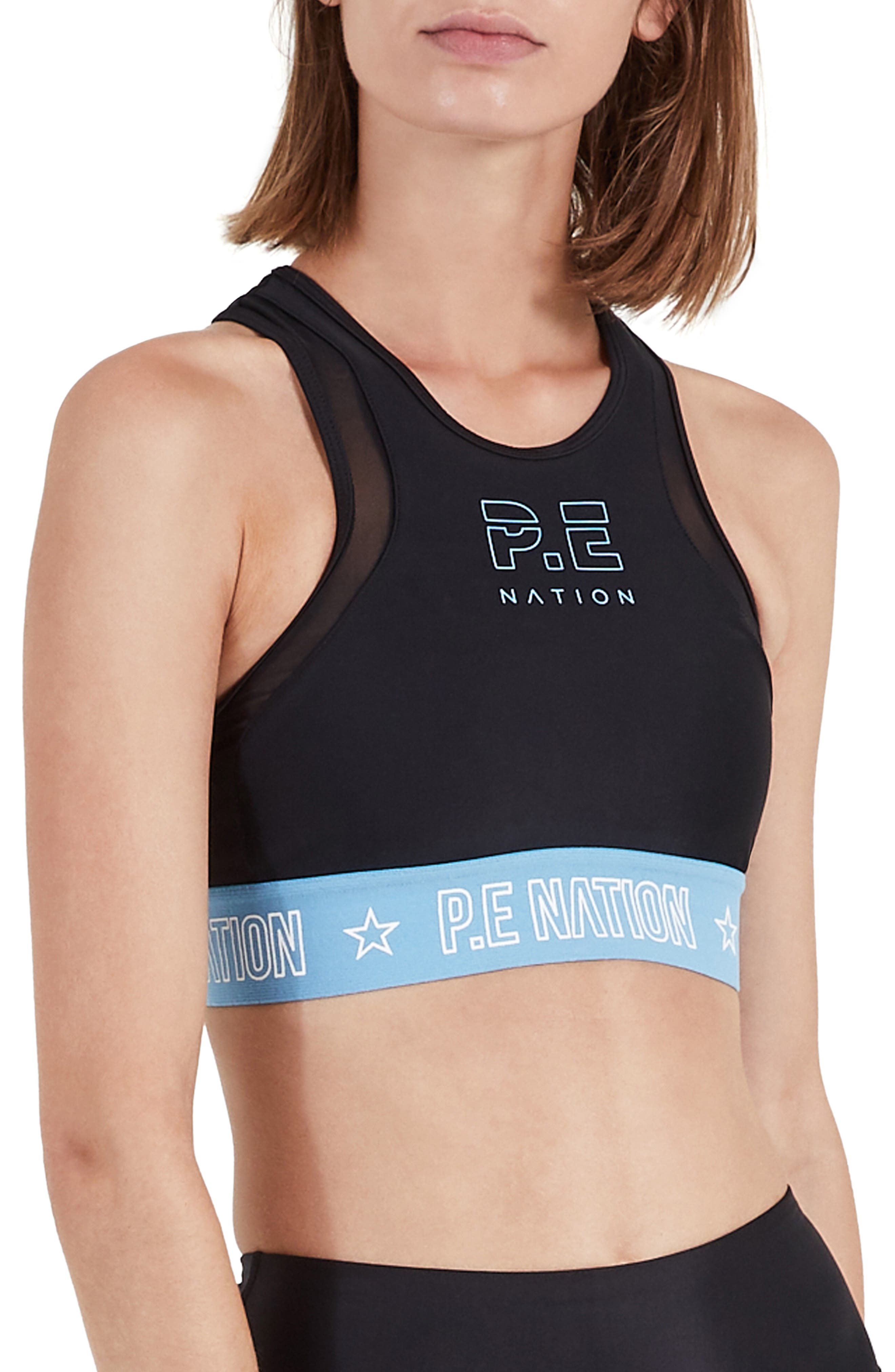P.e. Nation Figure Four Sports Bra
