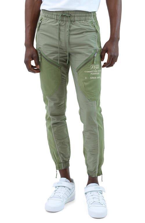 PRPS Bear Cub Cotton Joggers Army Green at Nordstrom,