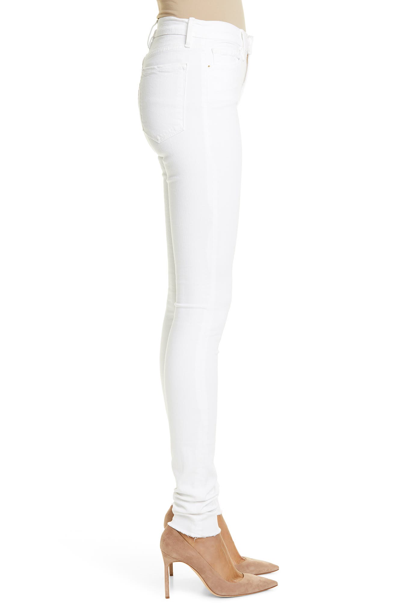 FRAME Forever Karlie Raw Hem Skinny 