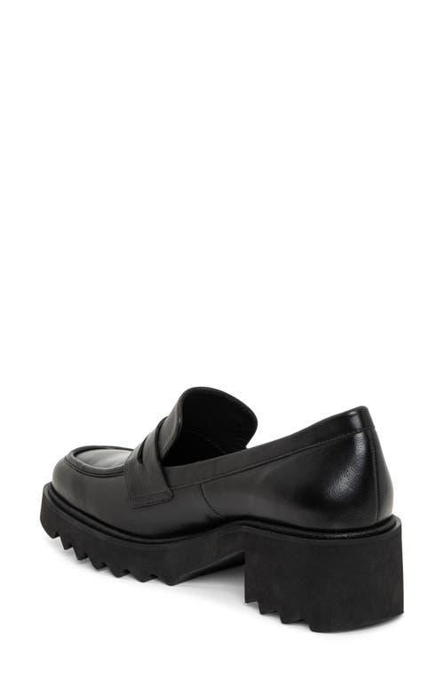 Shop Ara Prism Platform Penny Loafer In Black