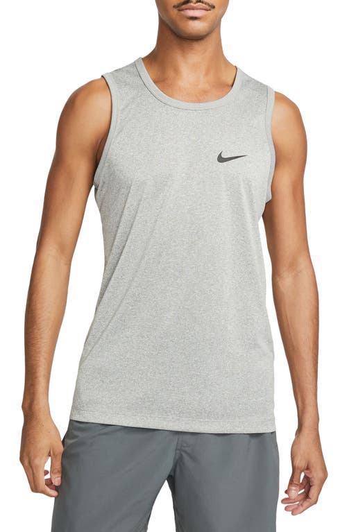 Shop Nike Dri-fit Legend Training Tank In Tumbled Grey/silver