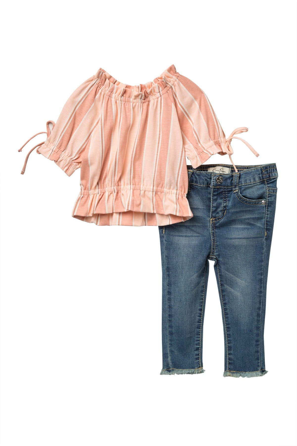 jessica simpson frayed jeans