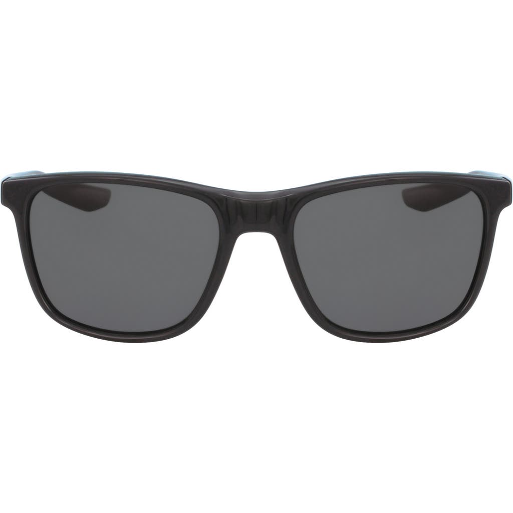 Nike Essential Endeavor Wraparound Sunglasses In Black