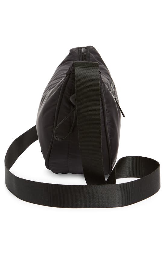 Shop Madden Girl Parachute Crescent Hobo Bag In Black