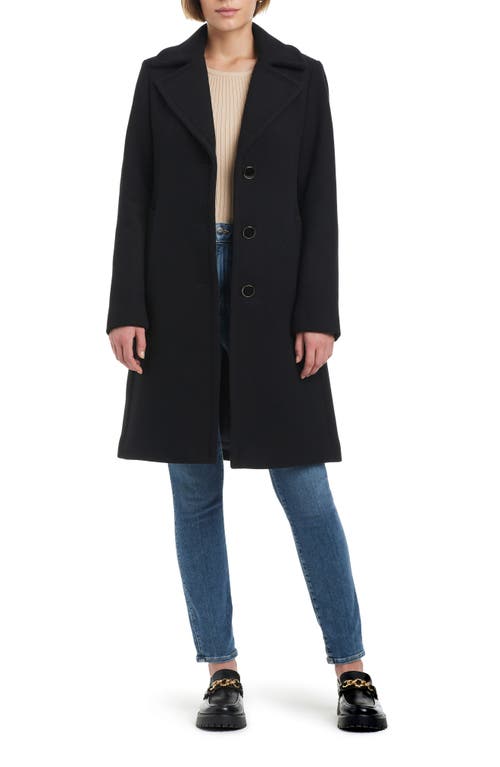 Shop Kate Spade New York Twill Walking Coat In Black