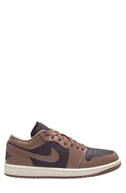 Shop Jordan Air  1 Low Sneaker In Off Noir/archaeo Brown/sail