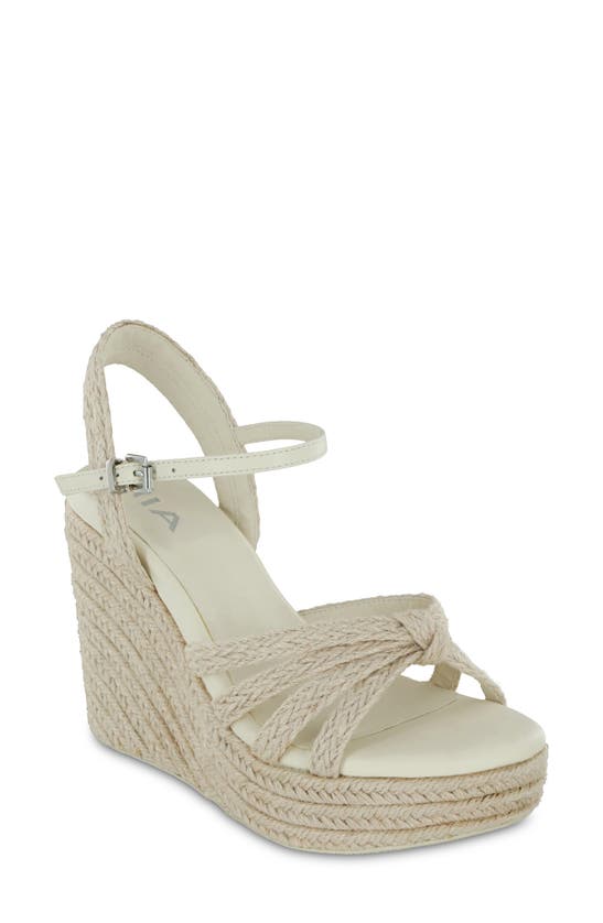 Mia Ashlee Platform Wedge Sandal In Qi00317-bon-rope