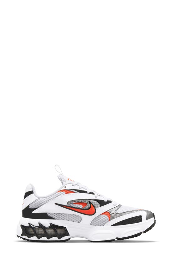 Nike Air Zoom Fire Running Shoe In White/ Orange/ Reflect Silver