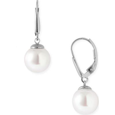 Majorica Simulated Pearl Drop Earrings