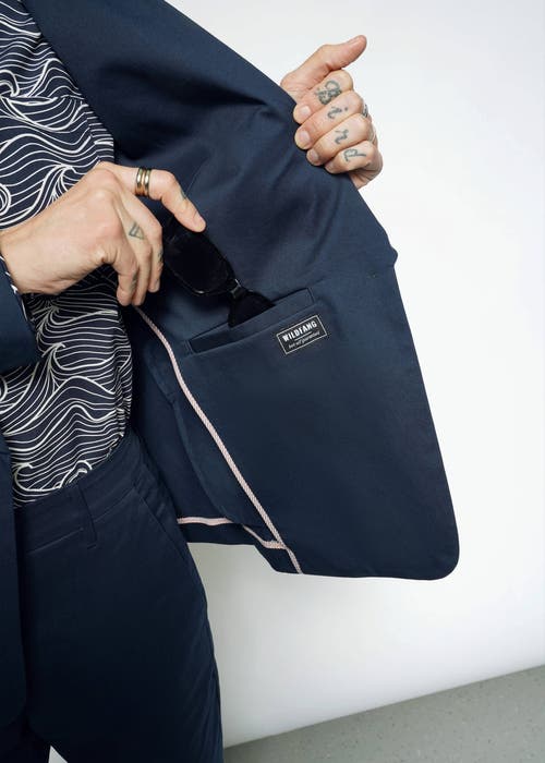 Wildfang The Essential Tux Blazer In Navy