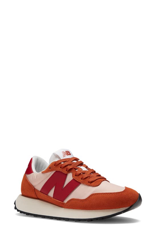 New Balance 237 Sneaker In Rust Oxide