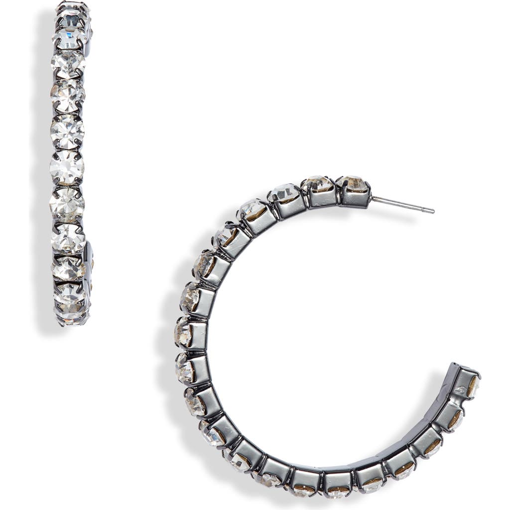 Roxanne Assoulin The Never Goes Out Of Style Hoop Earrings In Metallic