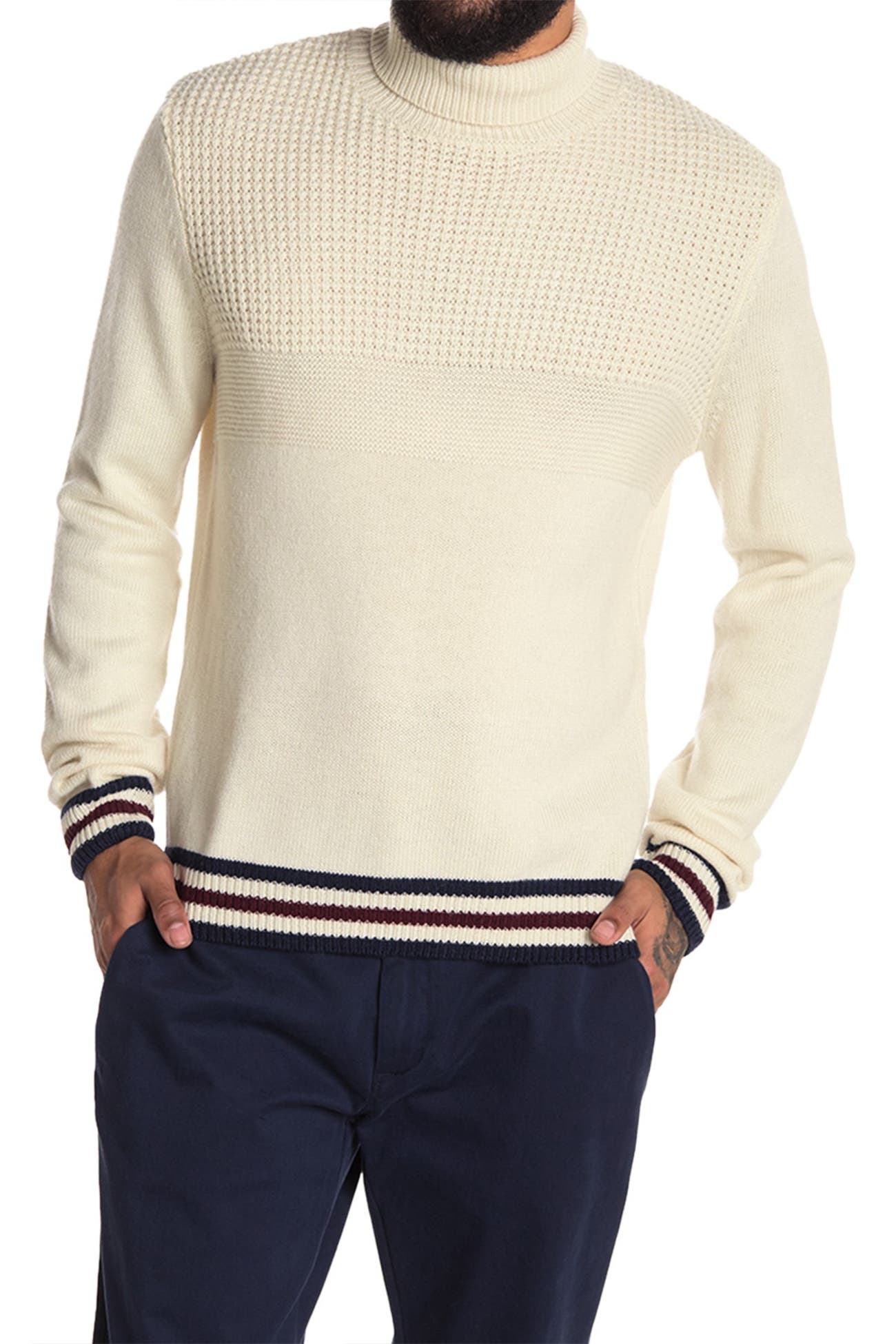 Ben Sherman | Turtleneck Striped Pullover Sweater | Nordstrom Rack