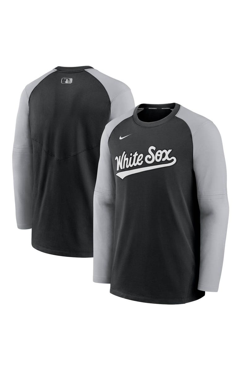 Nike Men's Nike Black/Gray Chicago White Sox Authentic Collection ...