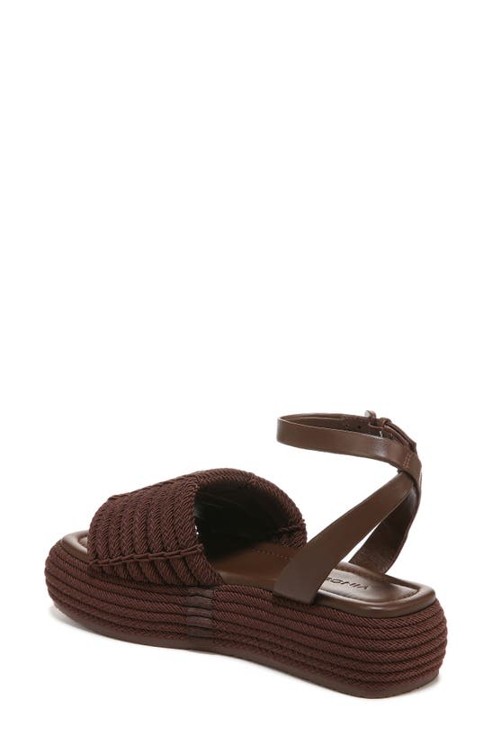 Vince Pali Cord Platform Sandal In Redwood Brown Cor | ModeSens