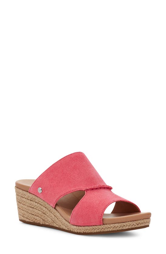 UGG UGG EIRENE ESPADRILLE WEDGE SLIDE SANDAL