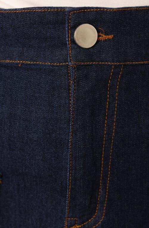 Petal And Pup Petal & Pup Avery Cargo Denim Miniskirt In Blue