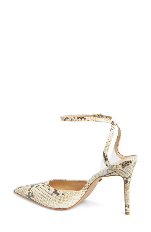 SCHUTZ SCHUTZ SKYE ANKLE STRAP POINTED TOE PUMP