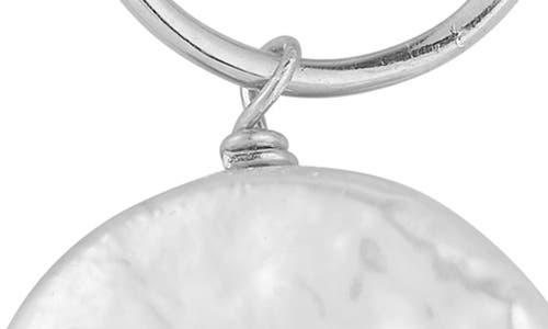 Sphera Milano Cultured Pearl Pendant Necklace In Silver